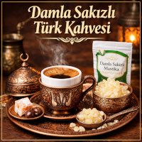Damla Sakızlı Türk Kahvesi